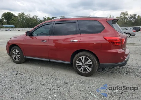 2017 Nissan Pathfinder S z USA, uszkodzony, nr VIN 5N1DR2MN4HC649542